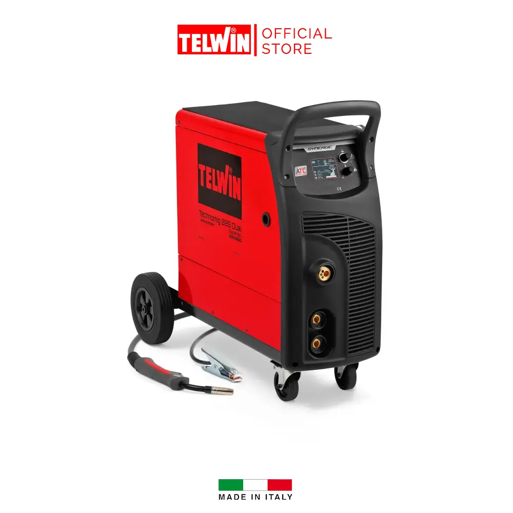 Máy hàn Mig Telwin TECHNOMIG 225 DUAL SYNERGIC